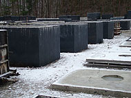 Plac produkacja szamb betonowych Gliwice